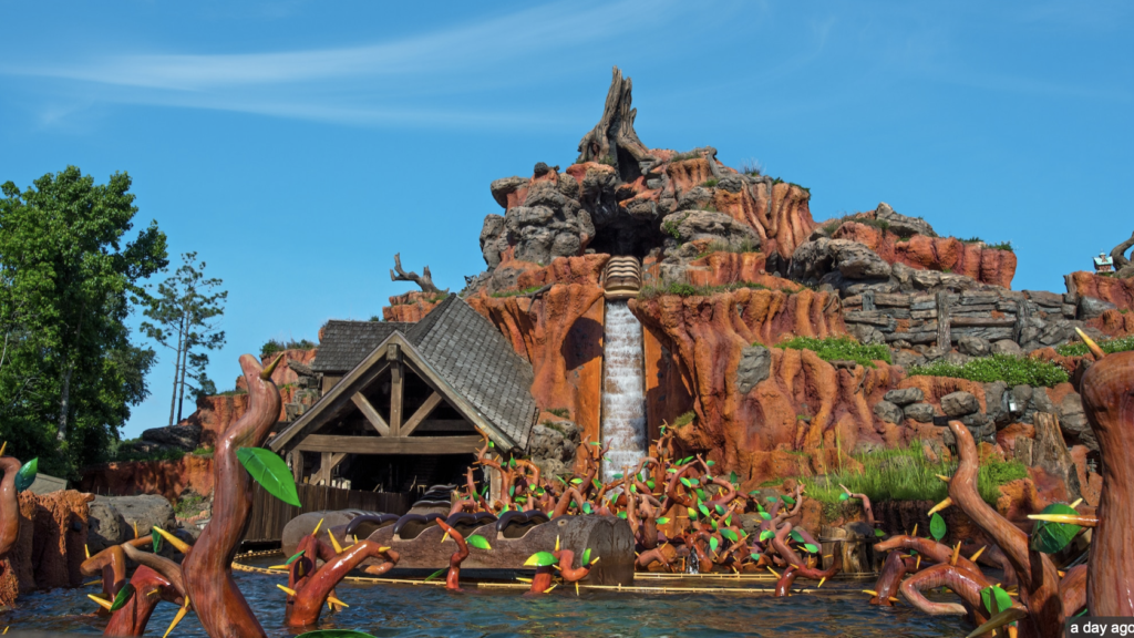 Embark on a thrilling water adventure with Splash Mountain, a beloved classic at Disney parks. Plunge into whimsical scenes, catchy tunes, and a splash of excitement as you journey through this iconic attraction.