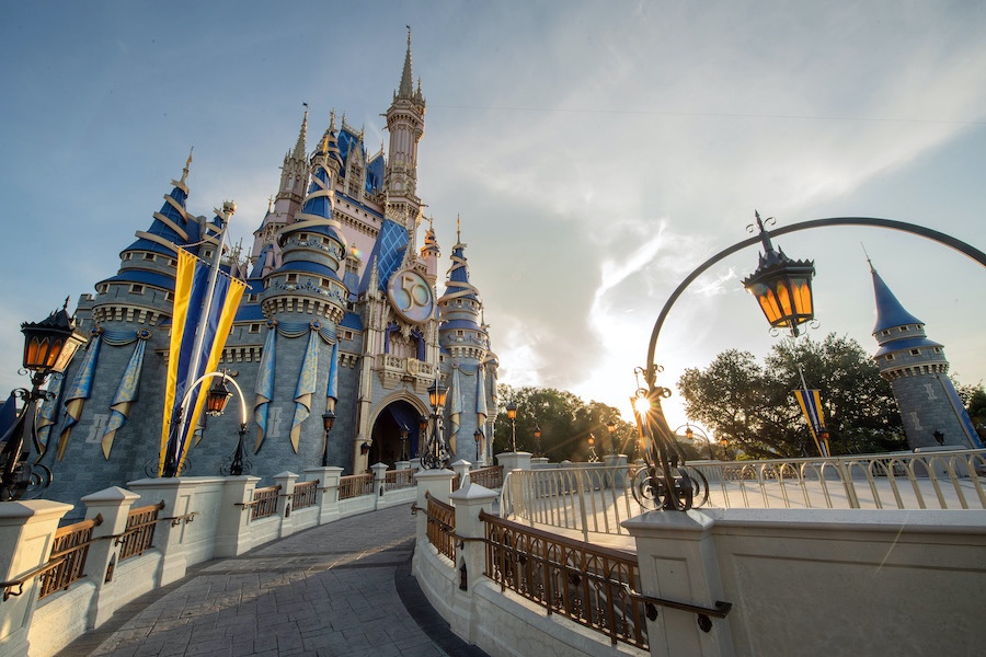 Disney Cinderella Castle 50 Anniversary