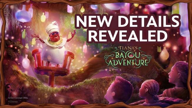 Introducing 'Tiana's Bayou Adventure': A new era dawns as Princess Tiana takes center stage in this enchanting attraction, replacing Splash Mountain. Dive into the magic of New Orleans and embark on a thrilling journey through the bayou.